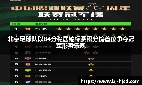 北京足球队以84分稳居锦标赛积分榜首位争夺冠军形势乐观