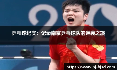 乒乓球纪实：记录南京乒乓球队的逆袭之旅